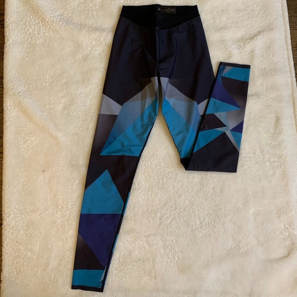 Ultracor pattern blue leggings